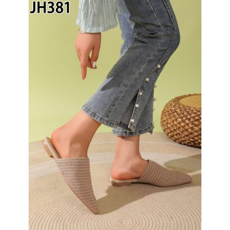 Klapki Rozmiar: 36-41 Kod JH381 KOLOR KHAKI