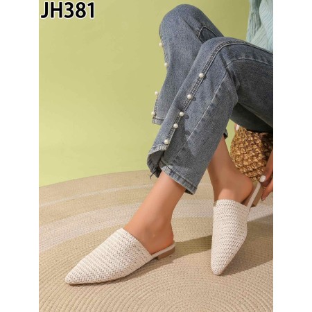 Klapki Rozmiar: 36-41 Kod JH381 KOLOR BEIGE