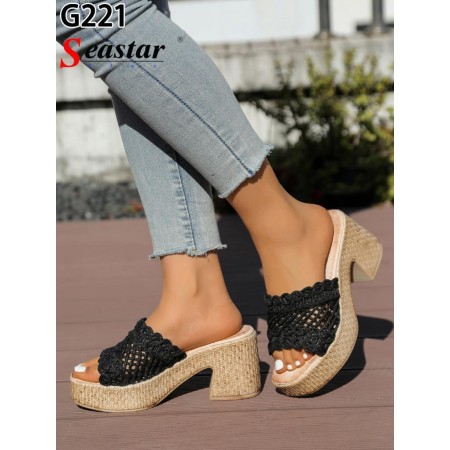 Klapki Rozmiar: 36-41 Kod G221 KOLOR BLACK