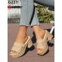 Klapki Rozmiar: 36-41 Kod G221 KOLOR PINK