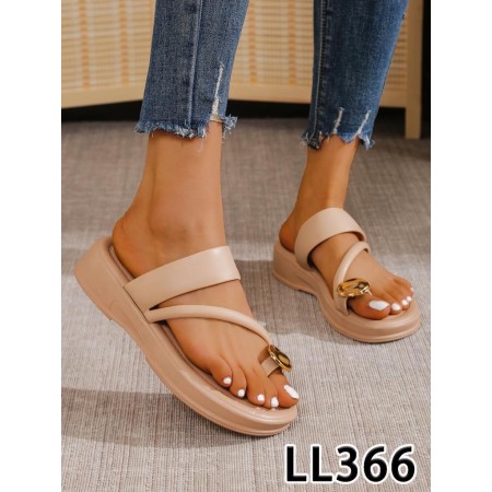 Klapki Rozmiar: 36-41 Kod LL366 KOLOR KHAKI
