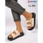 Klapki Rozmiar: 36-41 Kod LL-365 KOLOR BEIGE