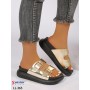 Klapki Rozmiar: 36-41 Kod LL-365 KOLOR GOLD
