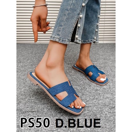 Klapki Rozmiar: 36-41 Kod PS50 KOLOR D.BLUE