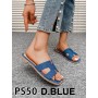 Klapki Rozmiar: 36-41 Kod PS50 KOLOR D.BLUE