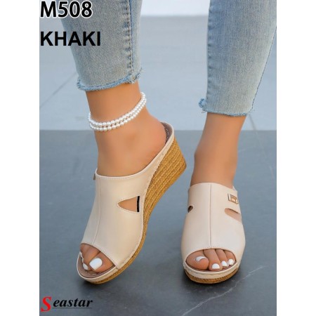 Klapki Rozmiar: 36-41 Kod LL350 KOLOR KHAKI