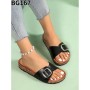 Klapki  Rozmiar: 36-41 Kod BG167 KOLOR BLACK
