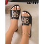 Klapki Rozmiar: 36-41 Kod LL318 KOLOR BLACK