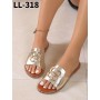 Klapki Rozmiar: 36-41 Kod LL318 KOLOR  GOLD