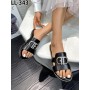 Klapki Rozmiar: 36-41 Kod LL343 KOLOR SILVER