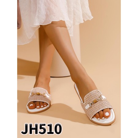 Klapki  Rozmiar: 36-41 Kod JH510 KOLOR BEIGE