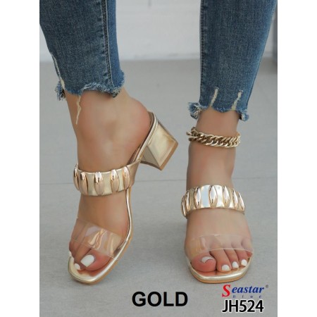 Klapki Rozmiar: 36-41 Kod JH524 KOLOR GOLD