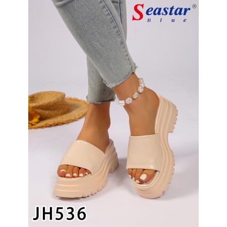 Klapki Rozmiar: 36-41 Kod JH536 KOLOR BEIGE