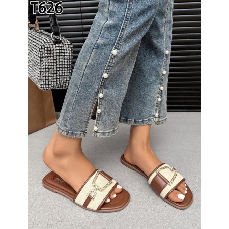 Klapki  Rozmiar: 36-41 Kod T626 KOLOR CAMEL