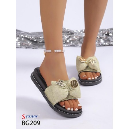 Klapki  Rozmiar: 36-41 Kod BG209 KOLOR GOLD