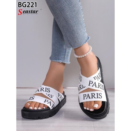 Klapki  Rozmiar: 36-41 Kod BG221 KOLOR WHITE