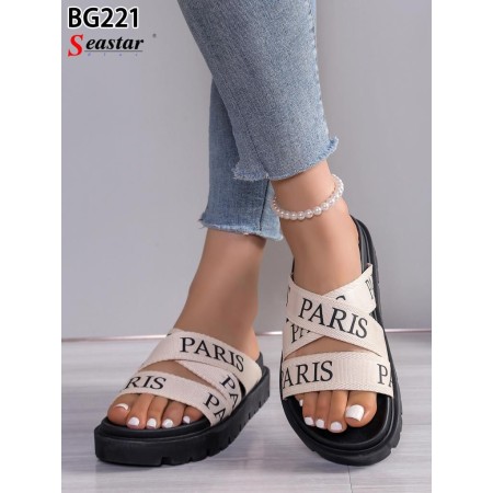 Klapki  Rozmiar: 36-41 Kod BG221 KOLOR BEIGE