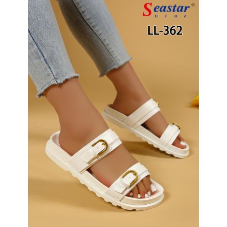Klapki  Rozmiar: 36-41 Kod LL362 KOLOR WHITE