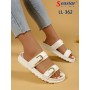 Klapki  Rozmiar: 36-41 Kod LL362 KOLOR WHITE