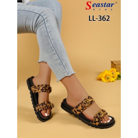 Klapki  Rozmiar: 36-41 Kod LL362 KOLOR LEOPARD
