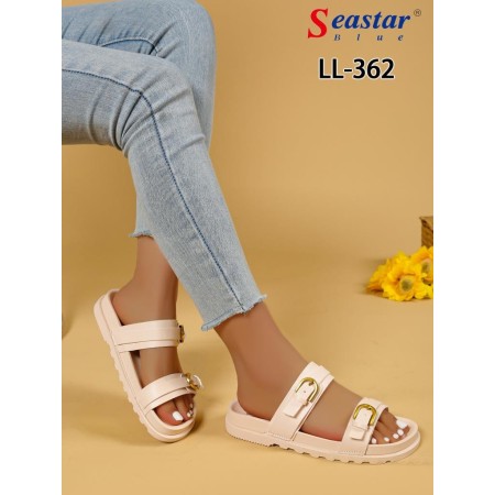 Klapki  Rozmiar: 36-41 Kod LL362 KOLOR BEIGE