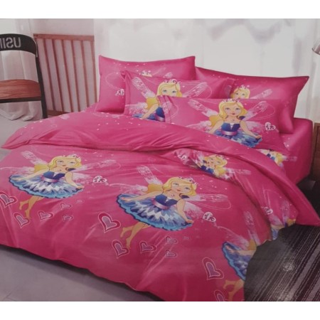 Komplet Pościeli 100% Bawełna/Satyna 3-Częściowy Rozmiar: 160x200 cm Kod AT-1