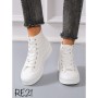 Trampki damskie 36-41 RE21 WHITE