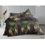 Komplet Pościeli 3D 100% Bawełna/Satyna 4-Częściowy Rozmiar: 160X200 cm Kod: ZZ-A08