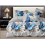 Komplet Pościeli 3D 100% Bawełna/Satyna 4-Częściowy Rozmiar: 160X200 cm Kod: ZZ-A06