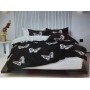 Komplet Pościeli 3D 100% Bawełna/Satyna 4-Częściowy Rozmiar: 160X200 cm Kod: ZZ-E33