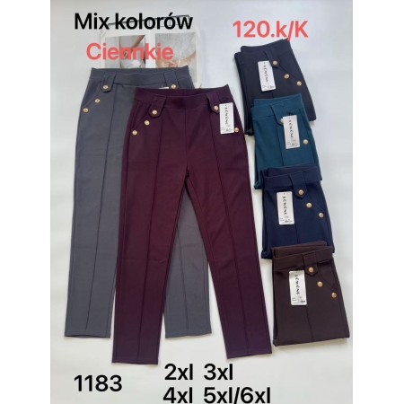 Spodnie Rozmiar: 2XL 3XL 4XL 5XL/6XL  Kod: 1183