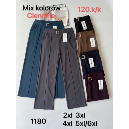 Spodnie Rozmiar: 2XL 3XL 4XL 5XL/6XL  Kod: 1180