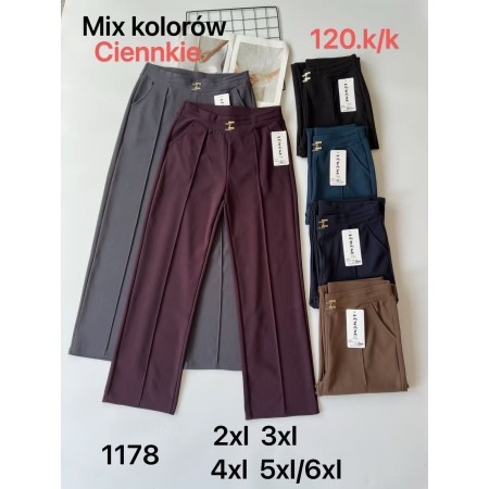 Spodnie Rozmiar: 2XL 3XL 4XL 5XL/6XL  Kod: 1178