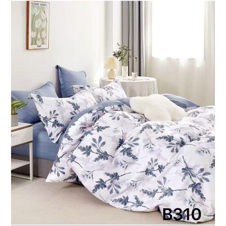 Komplet pościel 100% bawełna 3 częściowy 200x220 kod 26B310