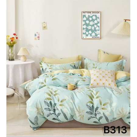 Komplet pościel 100% bawełna 3 częściowy 160x200 cm  kod 26B313