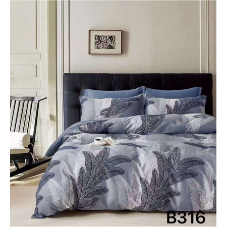 Komplet pościel 100% bawełna 3 częściowy 160x200 cm  kod 26B316