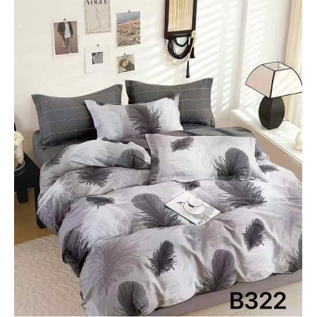 Komplet pościel 100% bawełna 3 częściowy 160x200 cm  kod 26B322