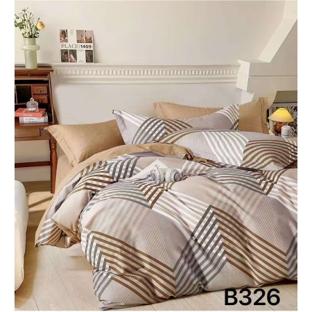 Komplet pościel 100% bawełna 3 częściowy 160x200 cm  kod 26B326
