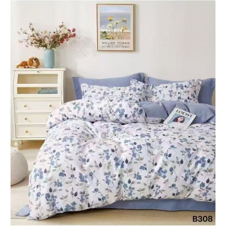 Komplet pościel 100% bawełna 3 częściowy 160x200 cm  kod 26B308