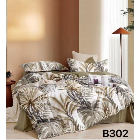 Komplet pościel 100% bawełna 3 częściowy 160x200 cm  kod 26B302