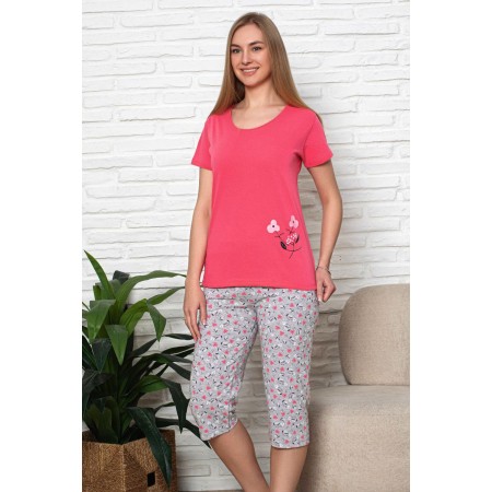 Bawełniana Piżama Damska Christina Kod: 1347 Rozm: M-2XL