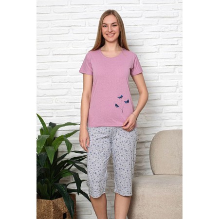Bawełniana Piżama Damska Christina Kod: 1348 Rozm: M-2XL