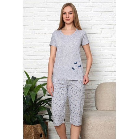 Bawełniana Piżama Damska Christina Kod: 1348 Rozm: M-2XL