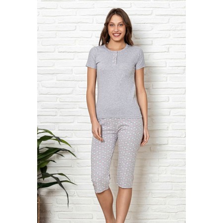 Bawełniana Piżama Damska Christina Kod: 1345 Rozm: M-2XL