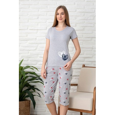 Bawełniana Piżama Damska Christina Kod: 1343 Rozm: M-2XL