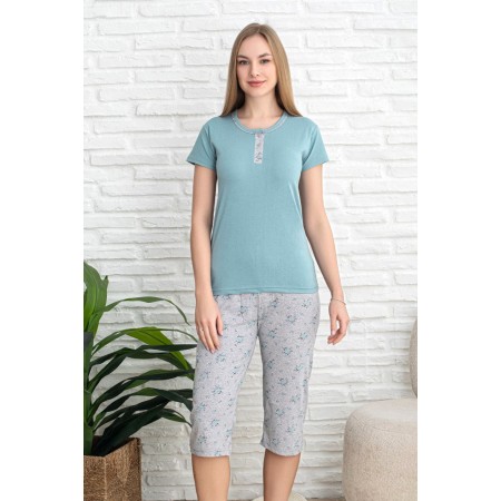 Bawełniana Piżama Damska Christina Kod: 1339 Rozm: M-2XL