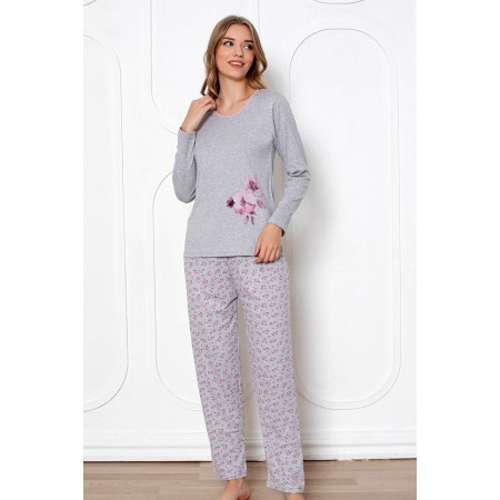 Bawełniana Piżama Damska Christina Kod: 1072 Rozmiar : M-2XL