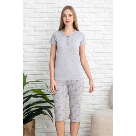 Bawełniana Piżama Damska Christina Kod: 1340 Rozm: M-2XL