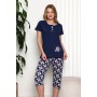 Bawełniana Piżama Damska LaPenna Kod: 13316 Rozmiar: M-2XL