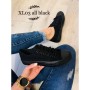 Trampki damskie 36-41 XL03 ALL BLACK